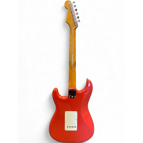 Used Fender AMERICAN VINTAGE II 1961 STRATOCASTER Fiesta Red Solid Body Electric Guitar