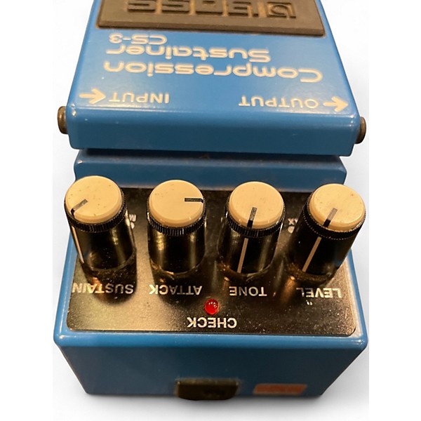 Used BOSS CS3 Compressor Sustainer Effect Pedal