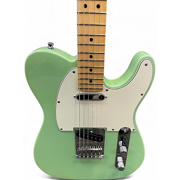 Used Fender Player Telecaster Seafoam Green Solid Body Electric Guitar