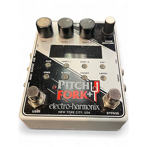 Used Electro-Harmonix Pitch Fork Polyphonic Pitch Shifting Effect Pedal