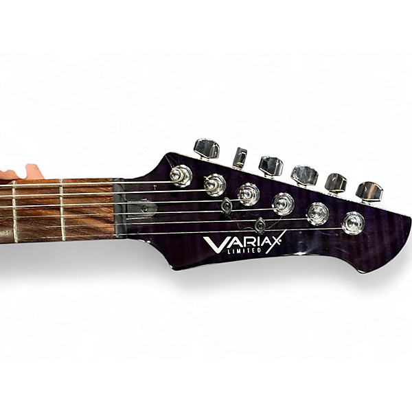 Used Line 6 VARIAX LIMITED Amethyst Solid Body Electric Guitar
