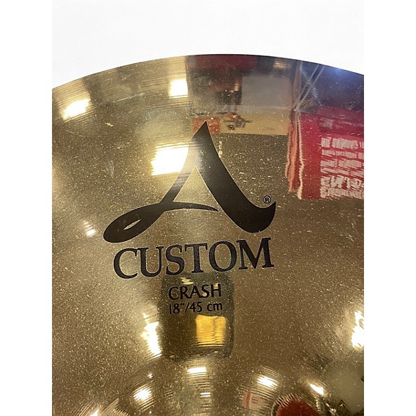 Used Zildjian 18in A Custom Crash Cymbal