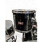 Used Yamaha 5 Piece Recording Custom Black Drum Kit