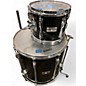 Used Yamaha 5 Piece Recording Custom Black Drum Kit