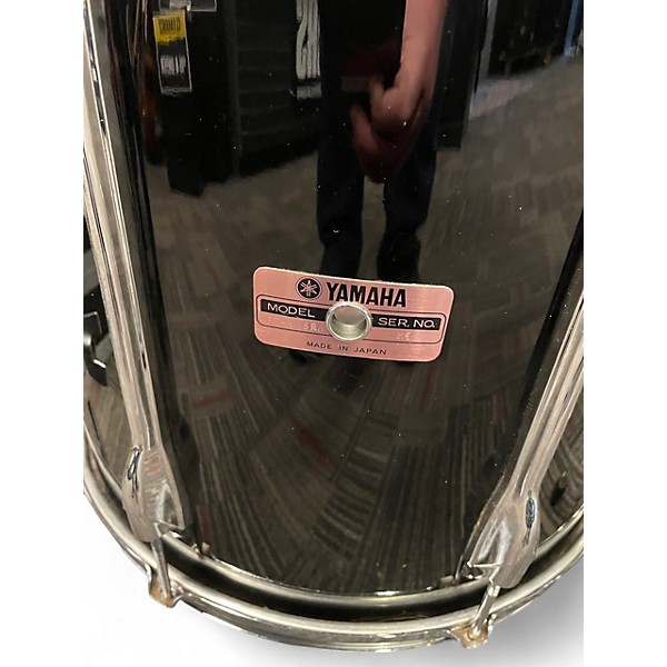 Used Yamaha 5 Piece Recording Custom Black Drum Kit