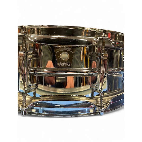 Used Ludwig 14X5 Supraphonic Snare Chrome Drum