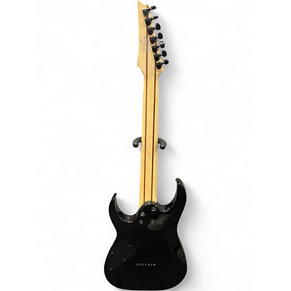 Used Ibanez RG7321 7 String Black Solid Body Electric Guitar