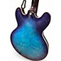 Used Gibson ES335 Figured Blueberry Hollow Body Electric Guitar
