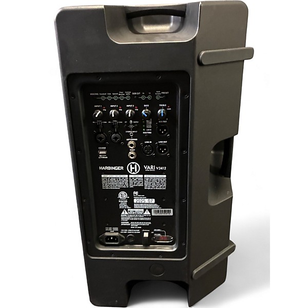 Used Harbinger VARI V3412 Powered Speaker