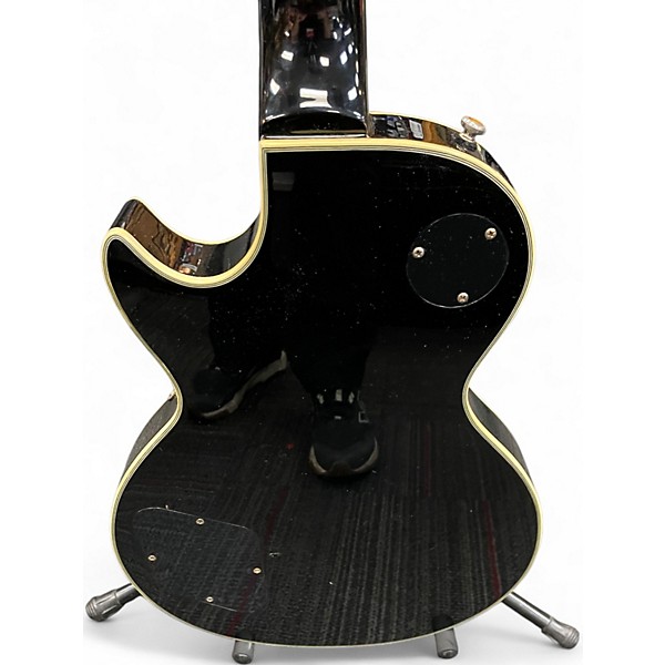 Used Epiphone Les Paul Custom black Solid Body Electric Guitar