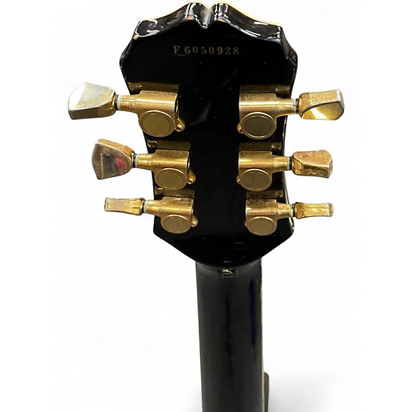 Used Epiphone Les Paul Custom black Solid Body Electric Guitar