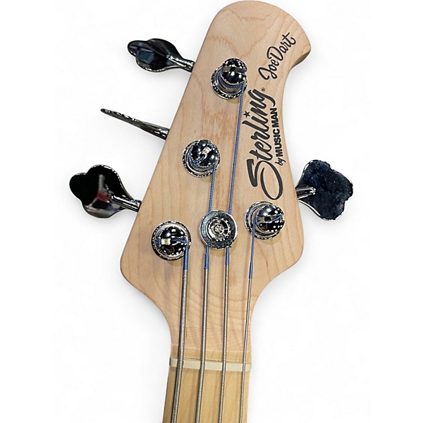 Used Sterling by Music Man Joe Dart Natural Electric Bass Guitar