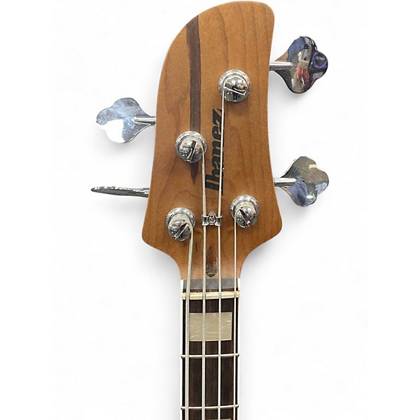 Used Ibanez TMB400TA Cosmic Blue Starburst Electric Bass Guitar