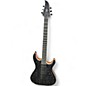Used Vola Blaze X Black with White Grain Solid Body Electric Guitar thumbnail