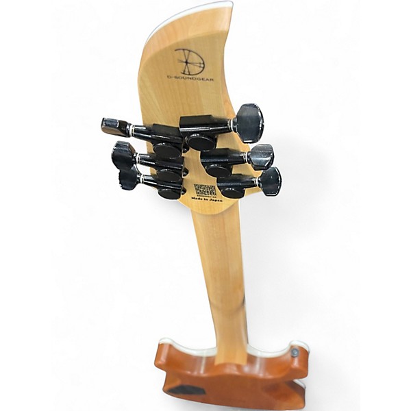 Used Vola Blaze X Black with White Grain Solid Body Electric Guitar