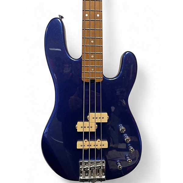 Used Charvel Pro-Mod San Dimas PJ IV Mystic Blue Electric Bass Guitar