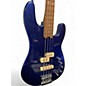 Used Charvel Pro-Mod San Dimas PJ IV Mystic Blue Electric Bass Guitar