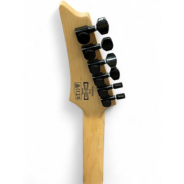 Used Ibanez RG6003FM Black Onyx Solid Body Electric Guitar