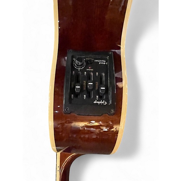 Used Epiphone PR-4E NA Amber Acoustic Guitar