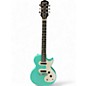 Used Epiphone Les Paul SL Turquoise Solid Body Electric Guitar thumbnail