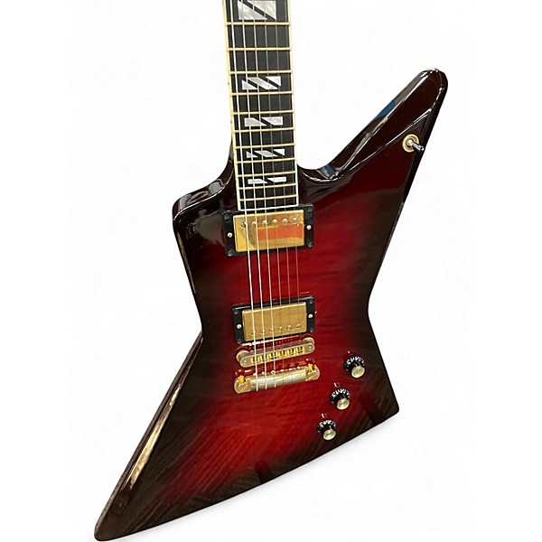 Used Gibson 2008 Gibson Explorer Anniversary Brimstone Solid Body Electric Guitar