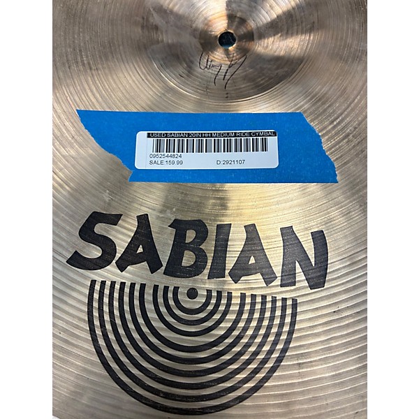 Used SABIAN 20in HH Medium Ride Cymbal
