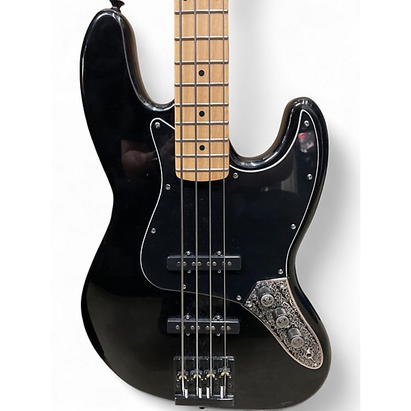 Used Fender Player Jazz Bass Black Electric Bass Guitar