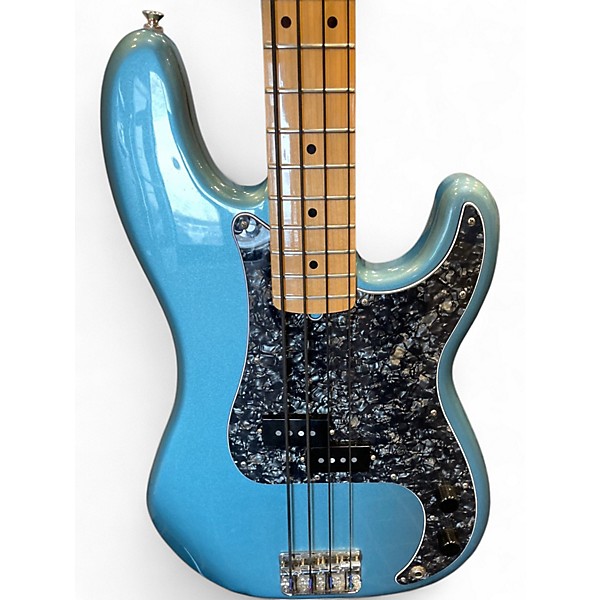 Used Fender Player Precision Bass Blue Electric Bass Guitar
