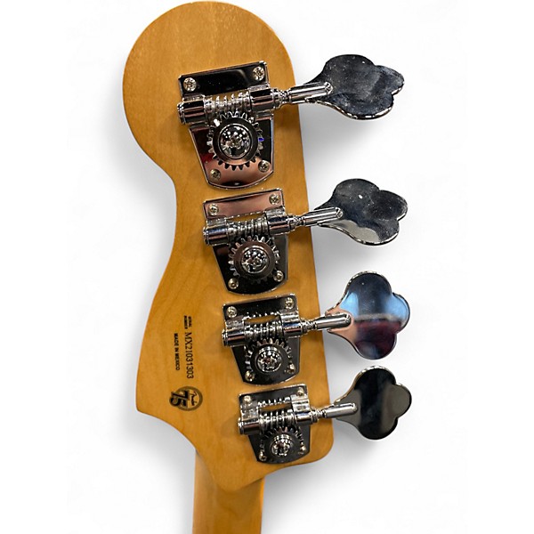 Used Fender Player Precision Bass Blue Electric Bass Guitar