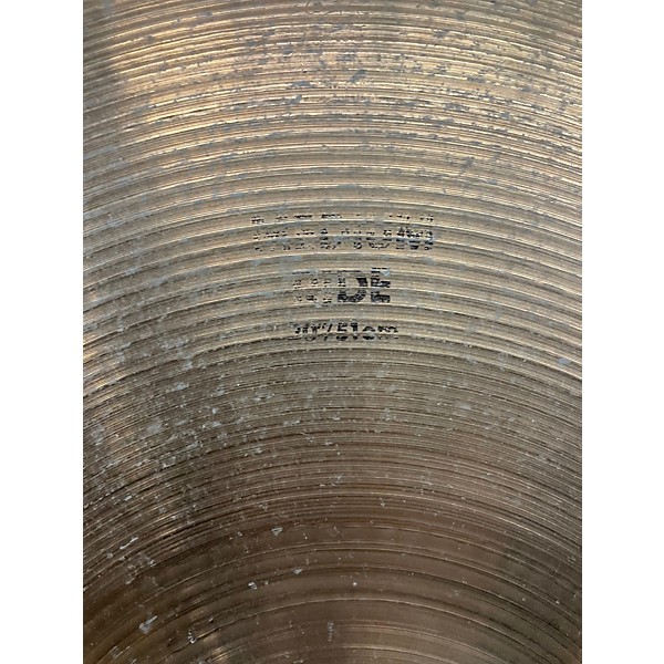 Used Zildjian 20in A MEDIUM RIDE Cymbal