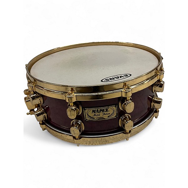 Used Mapex 5.5X14 MAPLE DELUXE TRANSPARENT PURPLE Drum