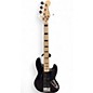 Used Squier Affinity Series Active Jazz Bass V Black Metallic Electric Bass Guitar thumbnail