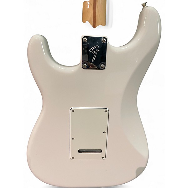 Used Fender player stratocaster white Solid Body Electric Guitar