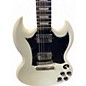Used Epiphone SG Pro White Solid Body Electric Guitar