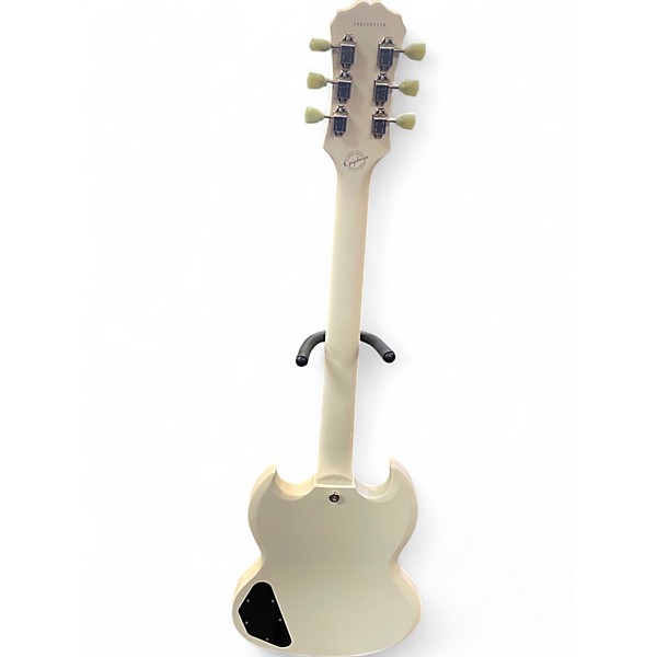 Used Epiphone SG Pro White Solid Body Electric Guitar