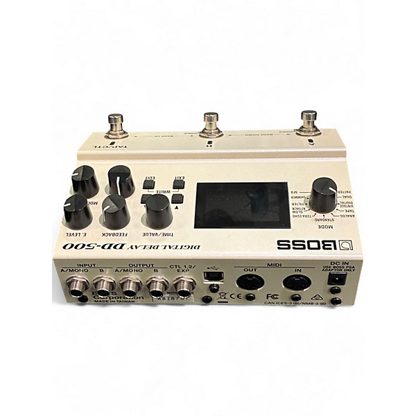 Used BOSS DD500 Digital Delay Effect Pedal