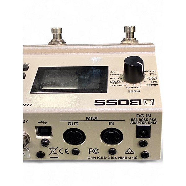 Used BOSS DD500 Digital Delay Effect Pedal