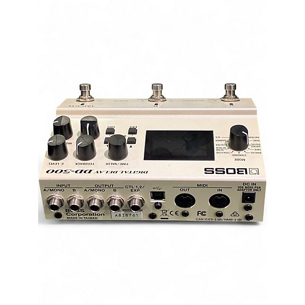 Used BOSS DD500 Digital Delay Effect Pedal