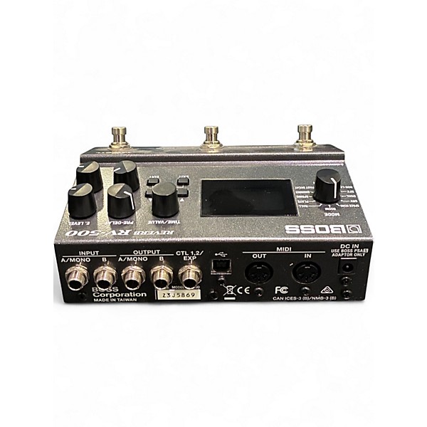 Used BOSS RV500 Reverb Effect Pedal