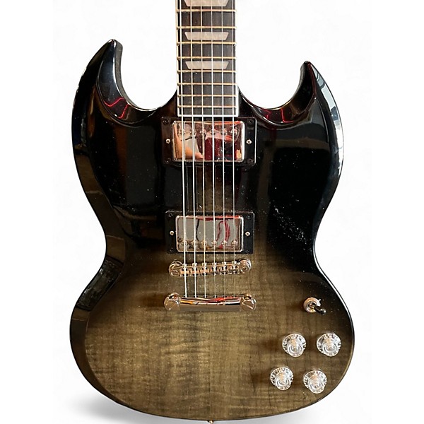 Used Epiphone SG MODERN Trans Black Solid Body Electric Guitar