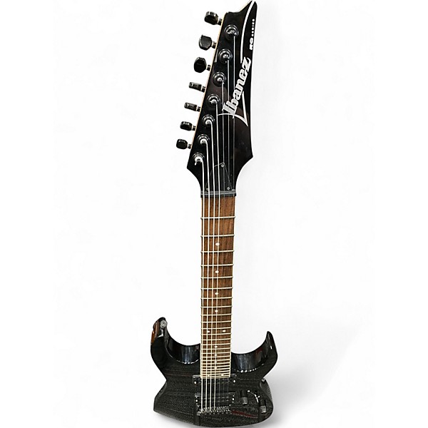 Used Ibanez RG7321 7 String Black Solid Body Electric Guitar