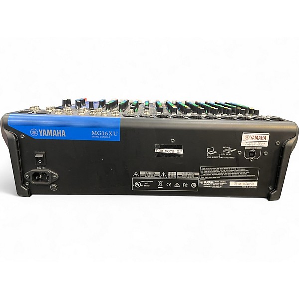 Used Yamaha MG16XU Unpowered Mixer
