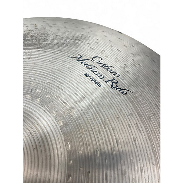 Used Zildjian 20in K Custom Medium Ride Cymbal