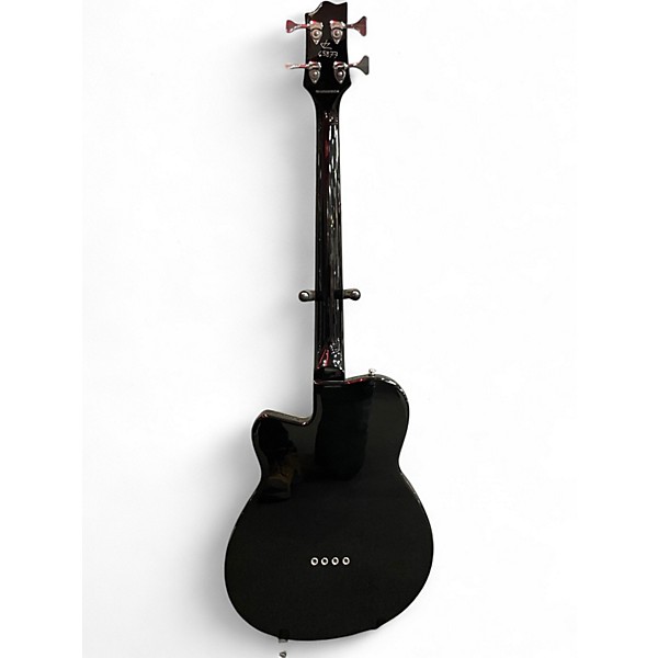 Used Reverend Dub King Black Electric Bass Guitar