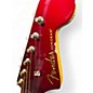 Used Fender Sonoran SCE Candy Apple Red Acoustic Electric Guitar