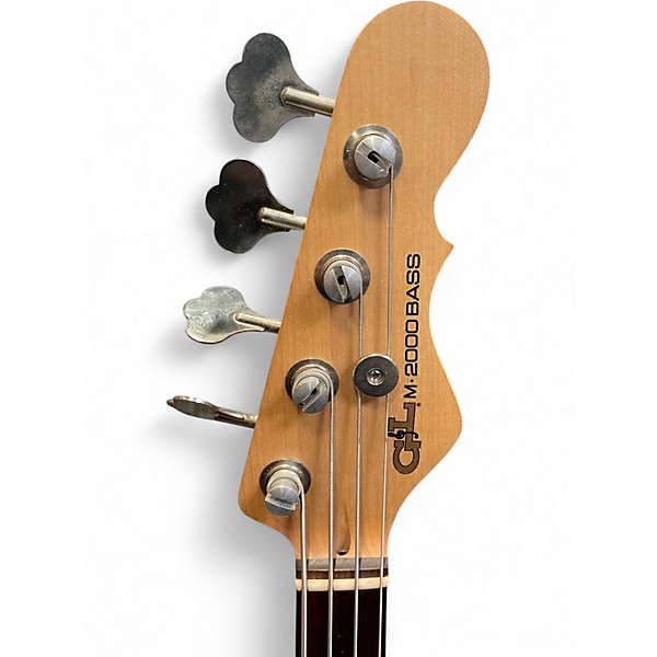 Used G&L USA M2000 Natural Electric Bass Guitar