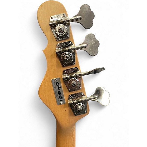Used G&L USA M2000 Natural Electric Bass Guitar