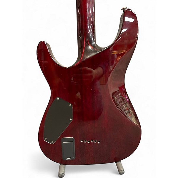 Used Schecter Guitar Research Hellraiser C1 Black Cherry Solid Body Electric Guitar
