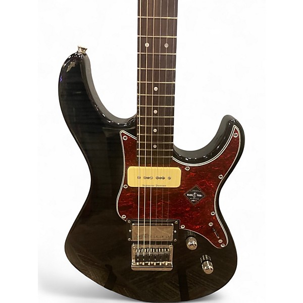 Used Yamaha Pacifica 611 Hardtail Trans Black Solid Body Electric Guitar