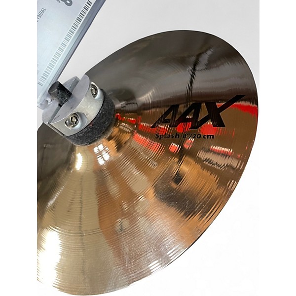 Used SABIAN 8in AAX Splash Brilliant Cymbal